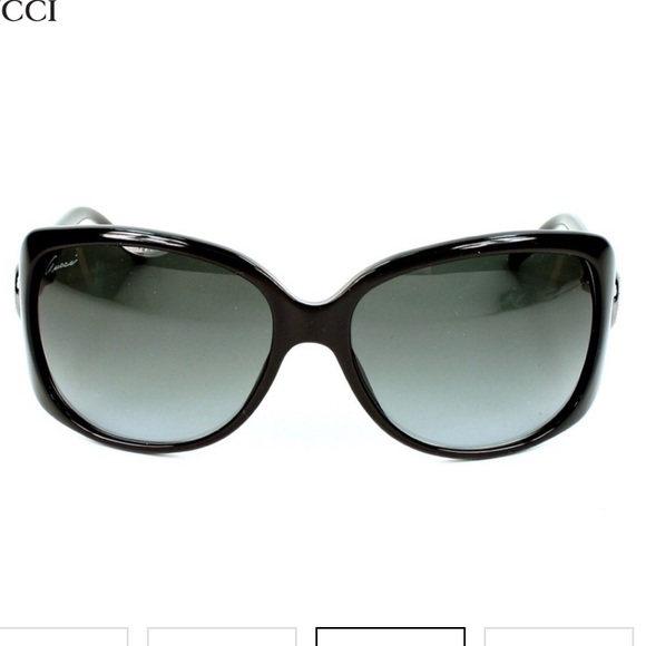 Gucci Accessories - GUCCI GG3548/S Shiny Black Sunglasses